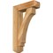 Ekena Millwork Imperial Craftsman Rough Sawn Bracket w/ Offset Brace, Western Red Cedar, 6"W x 20"D x 32"H BKT0604X20X32IMP04RWR - alternate 1